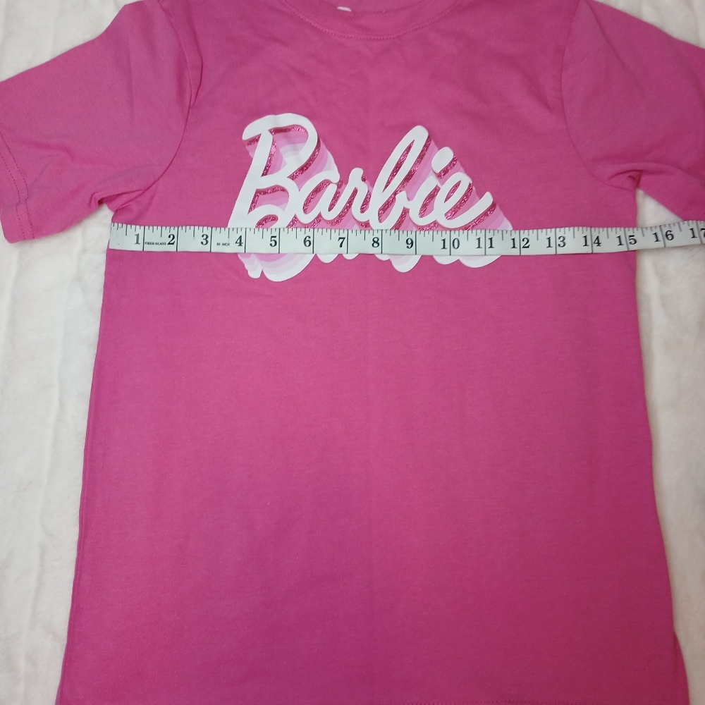 Barbie Pink Graphic Tee Youth Large (10–12) - Picture 3 of 4